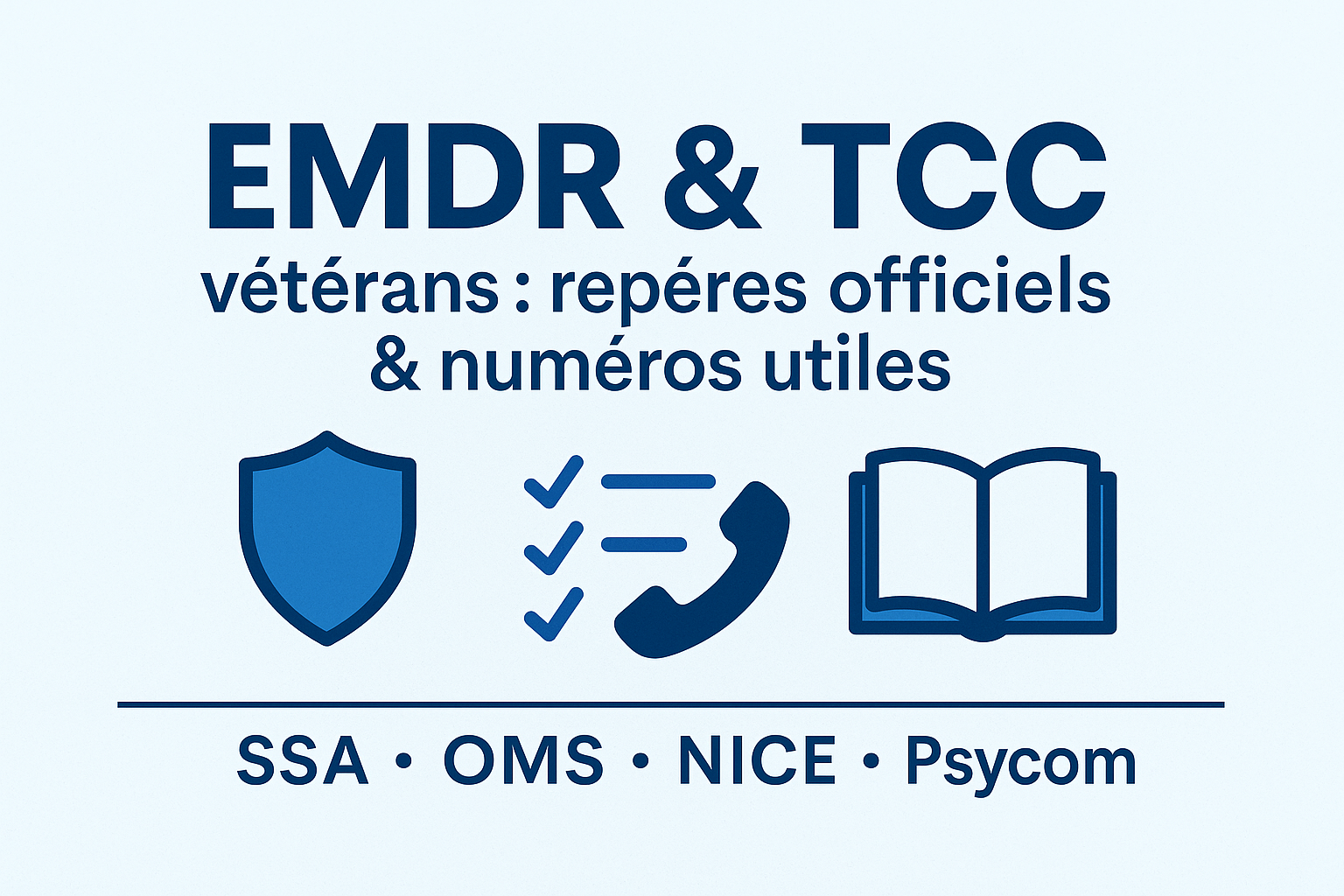 EMDR TCC vétérans : repères officiels et numéros utiles