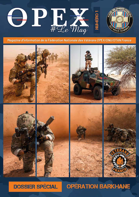 Magazine vétérans OPEX ONU OTAN – Couverture numéro 1